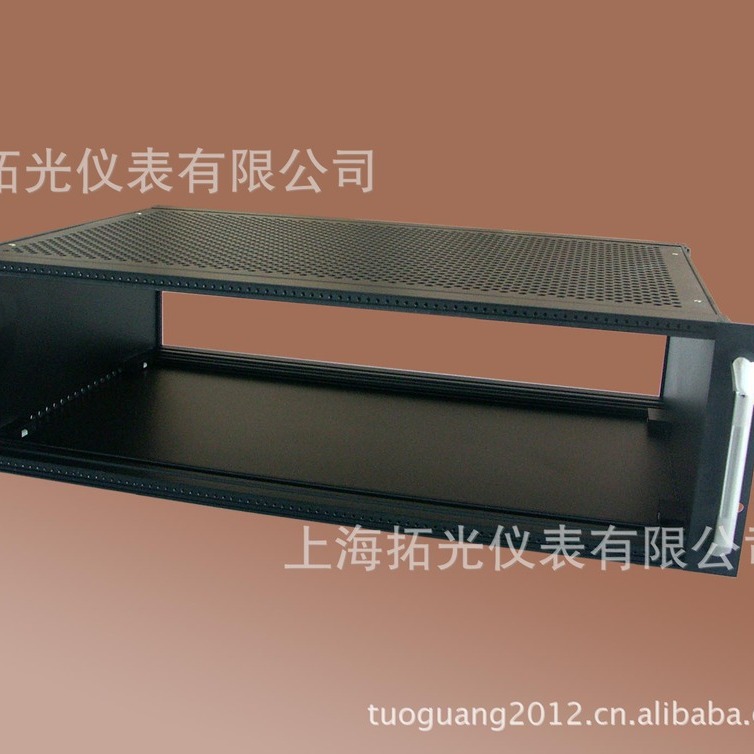 铝合金机箱 19英寸 u型插箱 u型机箱 铝型材插箱1u 2U 铝合金机箱