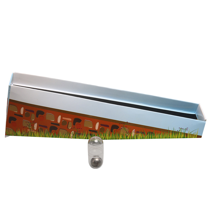 DIY científico cayendo cápsula gravedad experimento tecnología haciendo creativo hecho a mano ciencia y educación juguetes para estudiantes de kindergarten