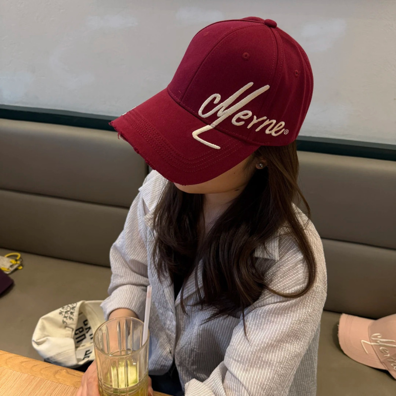 加大加深刺绣棒球帽女新款潮牌百搭显脸小宽檐硬顶棒球帽男大头围|undefined