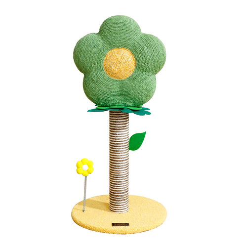 Manufacturer wholesale flower cat scratching board sisal cat claw board claw grinder jumping platform funny cat scratching post cat climbing frame pet toy