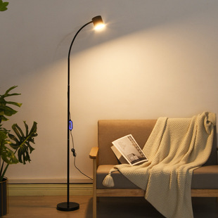 LED Eye Protection Floor Lamp Vertical Table Lamp Modern Simple Bedside Sofa Bedroom Floor Lamp Small Package Factory Direct Supply