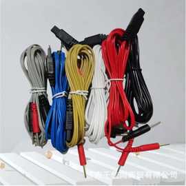 佳健电针仪线材配件导线1.5米两孔接两针线下单咨询商家更优惠