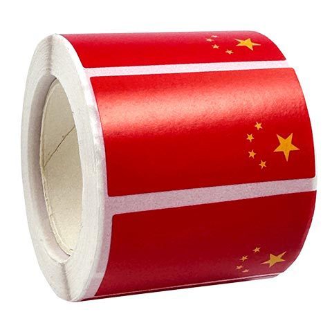 パッケージの国旗は愛のシールを貼っています。|undefined
