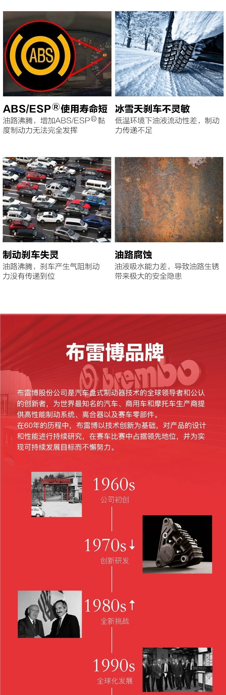 Brembo Dot4 Dot5.1 Brake Oil Brake Fluid Car Electric Motorcycle Brake Oil Universal