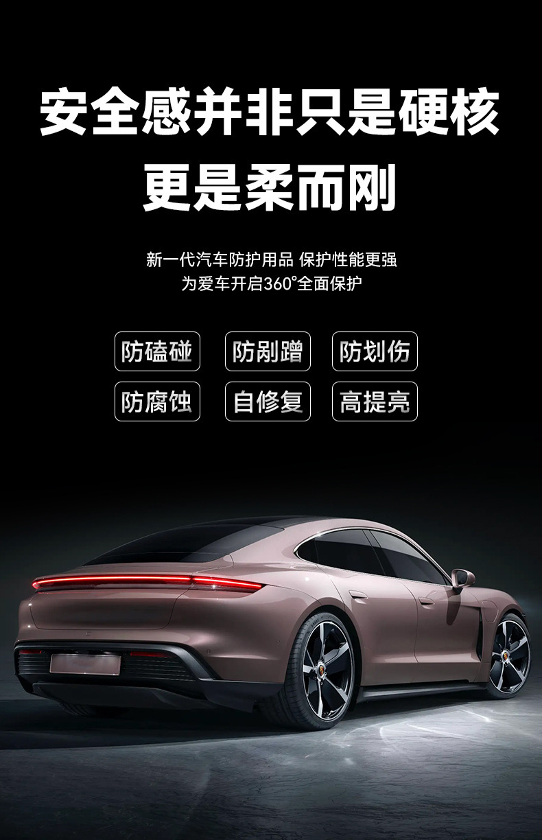 Car tpu invisible car coat protective film PPF matte transparent paint scratch repair full body film wholesale