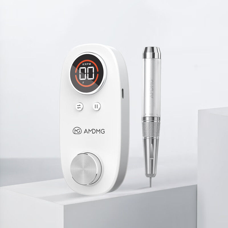 AMDMG pequeño almacenamiento a prueba de agua, reparación de piel muerta eléctrica, uñas, amoladora de taza hueca, herramienta especial para salón de uñas