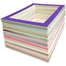 30张创意单框裱儿童画挂墙专用相框4K8开16Ka3a4卡纸简易纸框包邮