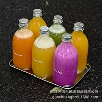 Зеленый овощной сок, стеклянная бутылка холодного заваривания, кофейный напиток, бутылка для чая холодного заваривания, креативный холодный напиток, маленькая бутылка для вина, чашка на вынос, бутылка для чая с молоком