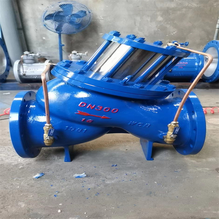 JD745H-64C DN700 活塞式多功能水泵控制阀-铸钢隔膜式水泵控制阀