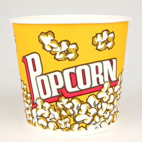 Popcorn Paper Buckets for Movie Theaters & KTVs: 32, 46, or 85-Ounce Disposable Cups Perfect for Chuanchuan Skewers