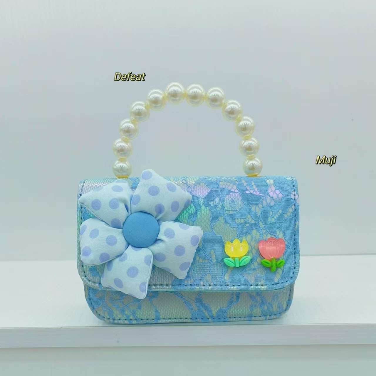 Bolso de perlas bolso de hombro bolso de cinturón bolso de cambio bolso de flores bolso de princesa bolso de chicas bolso de regalo bolso de cadena bolso pequeño