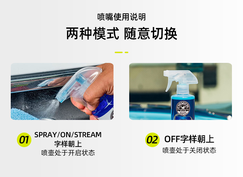 Chemical Guys Car Air Freshener Spray New Car Odor Eliminator