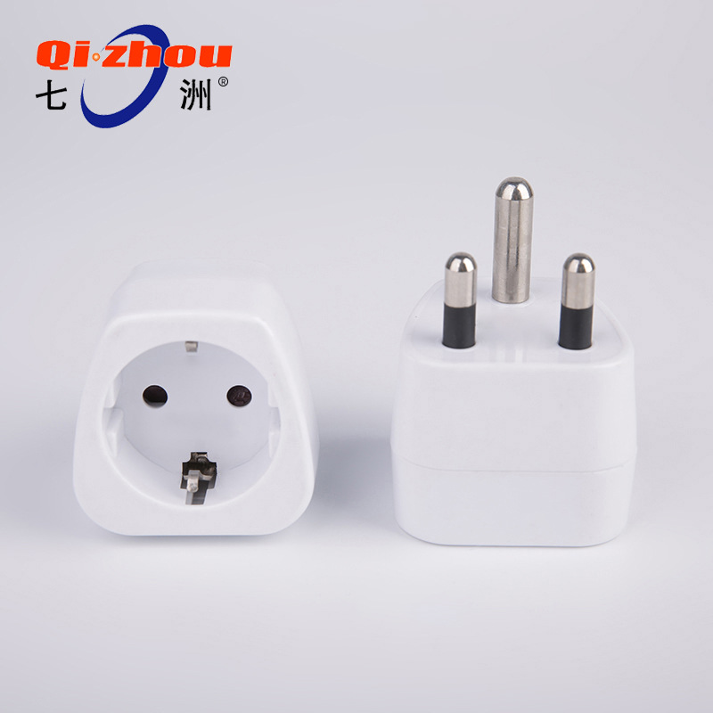 厂家供应大南非脚-德式孔转换器 大南非出差旅行便携转换插头插座
