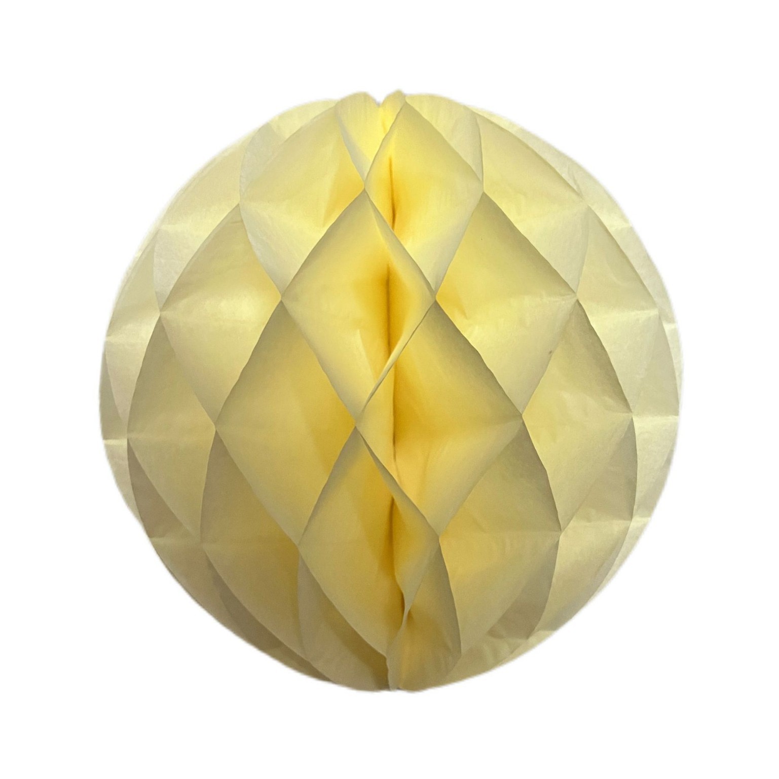 종이 벌집 공 - 샴페인 색상