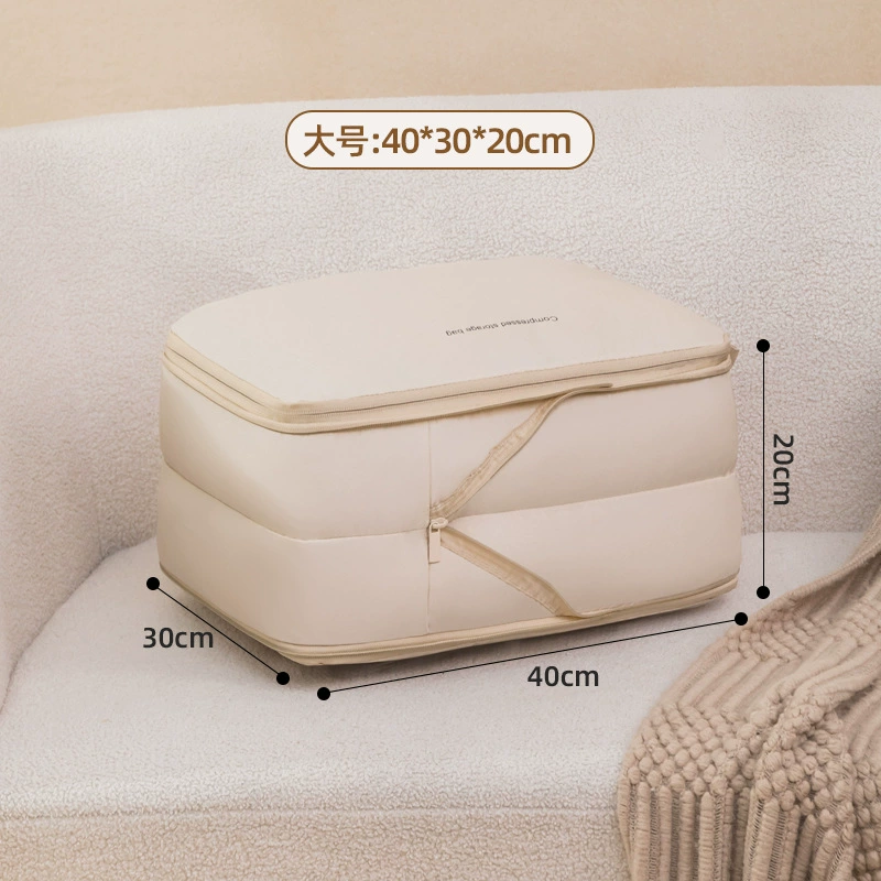 Storage bag for traveling, waterproof handheld down jacket