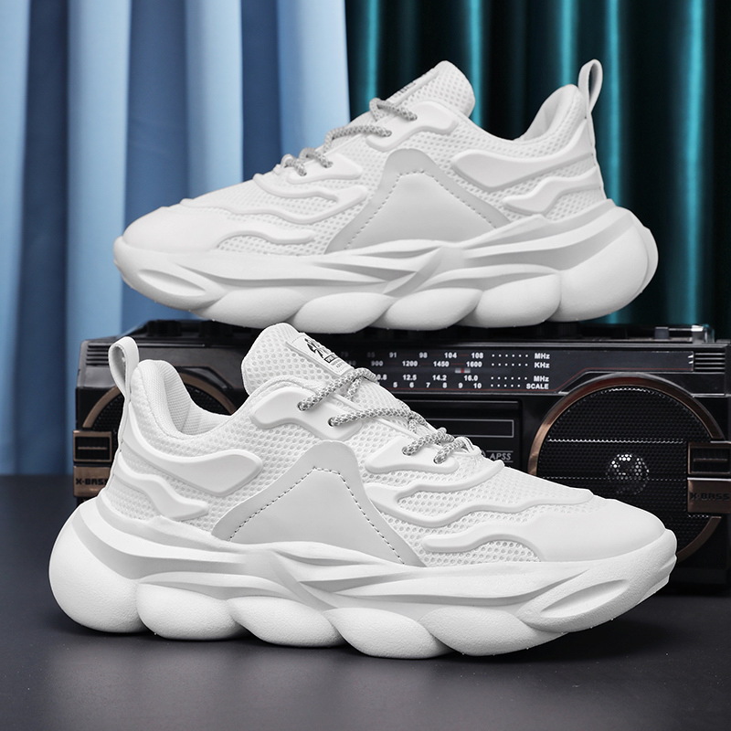 Men's autumn breathable trend universal casual white sneakers…