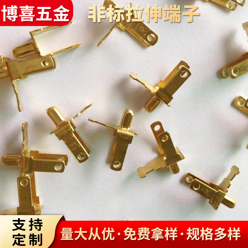 非标拉伸端子 吸尘器配件端子小五金配件·弹片各种非标产品批发