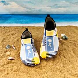 新款沙滩袜鞋男女潜水浮潜涉水溯溪游泳鞋软鞋防滑防割瑜伽贴肤鞋