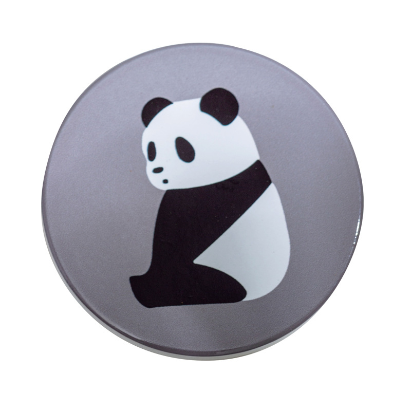 Creativa original de dibujos animados cerámica taza cojín de taza de agua cojín de comedor con patrón de impresión publicitaria LOGO regalos