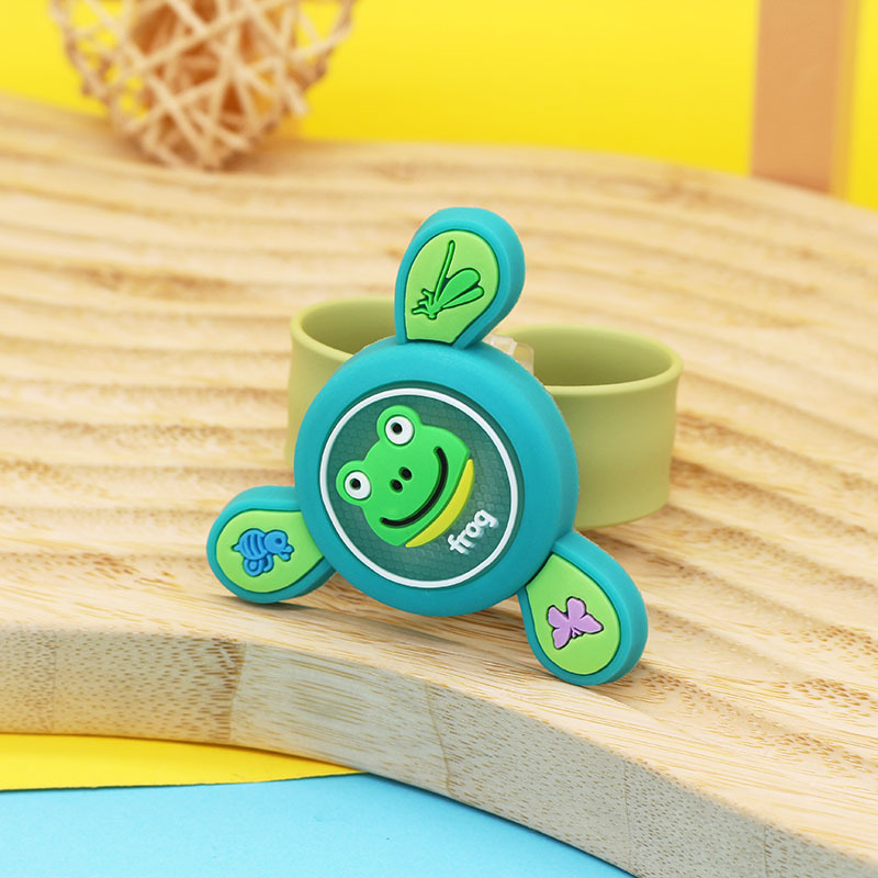 Pulsera de aceite esencial de planta coreana, pulsera de reloj, anillo de papa, giroscopio giratorio para niños, brazalete para niños
