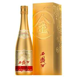 西凤酒金52度凤香型白酒500ml