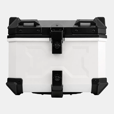 Tail Box for Electric Vehicles | Motorcycle trunk - 45l-embossed-abs-plasticwhite
