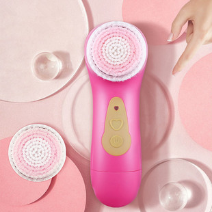 Electric Facial Cleansing instrument facial cleaning face washing device ultrasonic face washing instrument pore cleaning grease removing beauty instrument wholesale