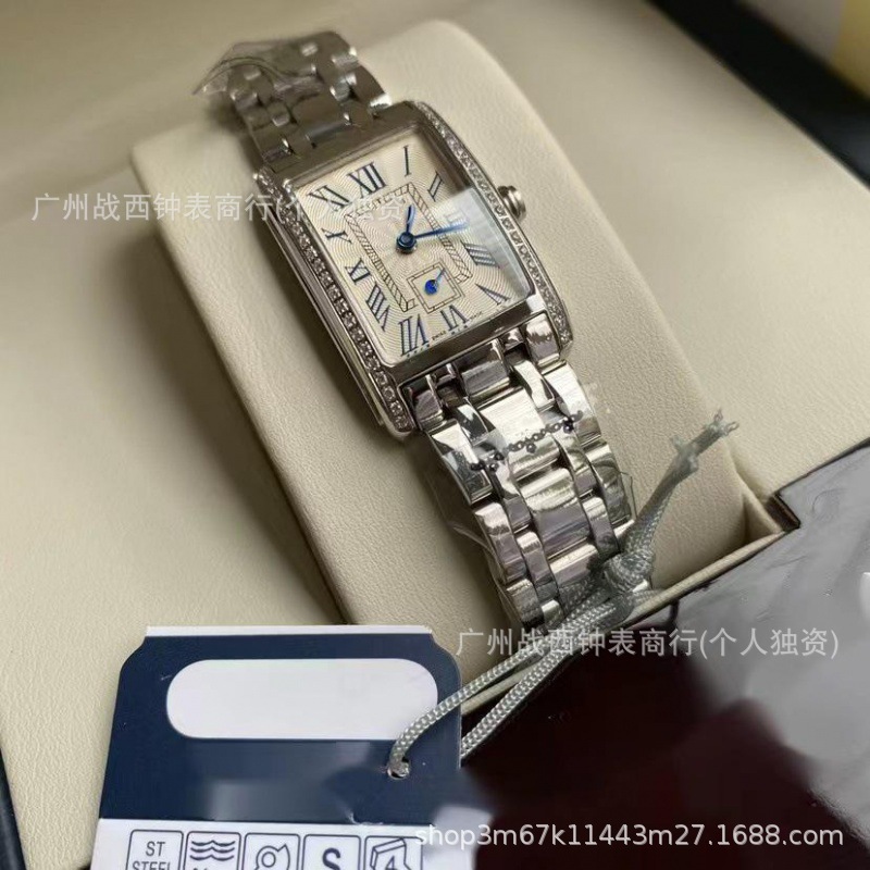 High-End Luxury Women's Watch, Trendy Square Quartz Watch, Popular on Tiktok, High-End Women's Watch D Style