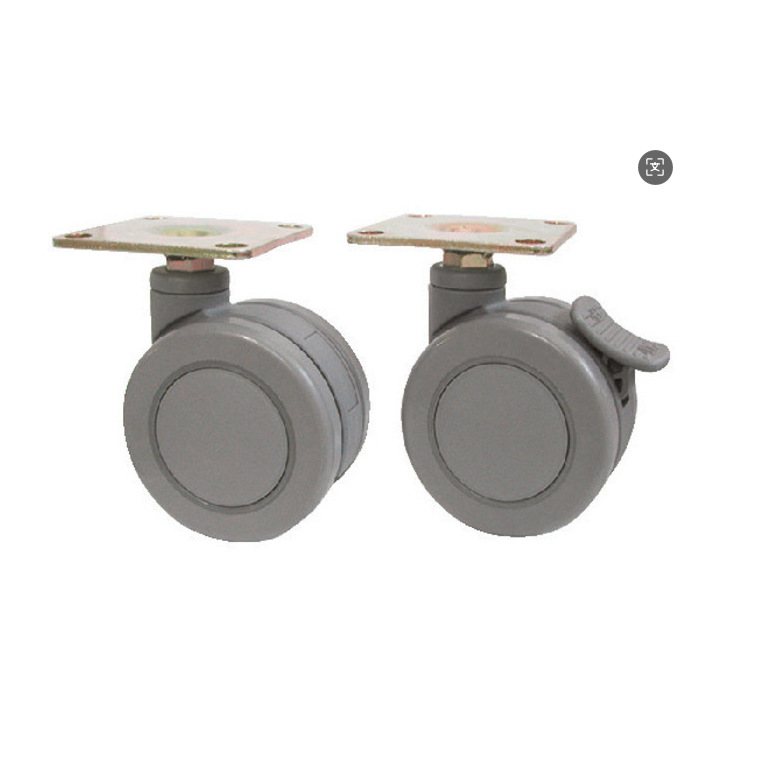 热卖-现货世嘉智尼蓝普LAMP 脚轮 MFD型 载板式 车轮锁定回转锁定