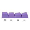 PBT no carcayer 1U thickened mechanical keyboard R1 R2 R3 R4 high personality monochrome multi -color rainbow match