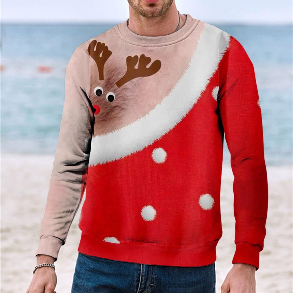 Sudadera de manga larga estilo Hawaii Seaside Resort Juego de voleibol de playa Camiseta transpirable con cuello redondo ME001