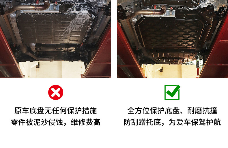 For Haval Menglong 23-26 Battery Motor Chassis Full Car Protection Plate