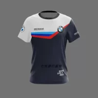 Трансграничный BMW новый популярный T мотоцикл мужской и женский внедорожный гоночный костюм модный внедорожный быстрый сухой дышащий рубашка с короткими рукавами