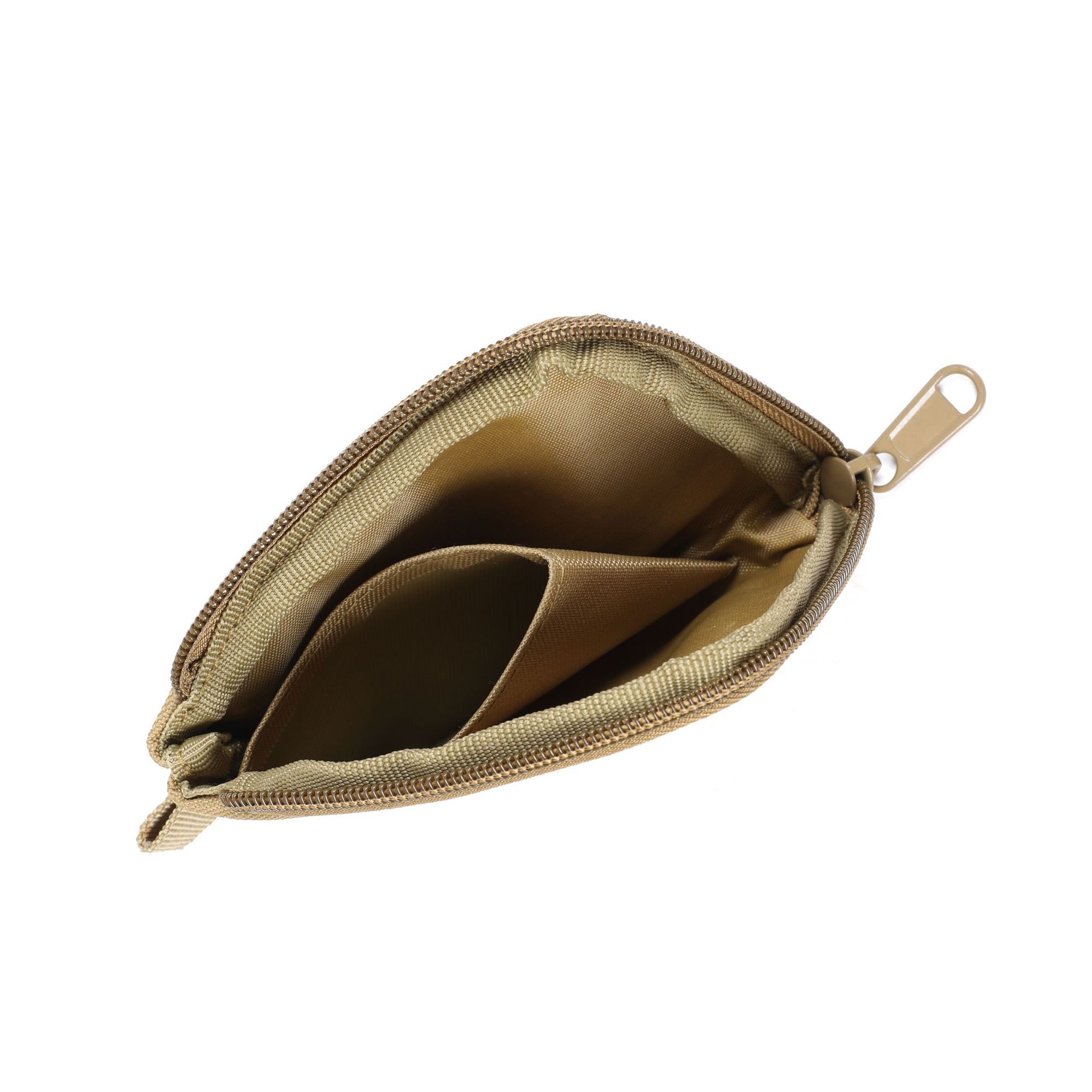 Personalizado transfronterizo de poliéster auriculares bolso de cambio mini bolso de almacenamiento colgante bolsa de monedas camufladas