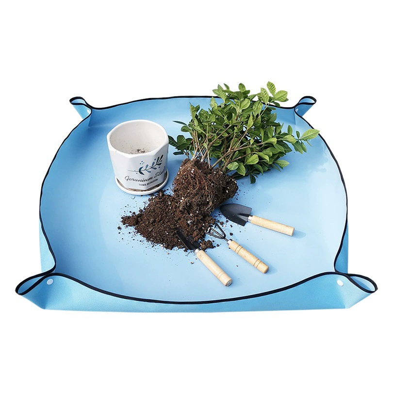 В наличии домашний Садоводство коврик ПВХ ткань Оксфорд посадка операции коврик Горшечное растение изменение почвы операция инструмент многоцветный опционально