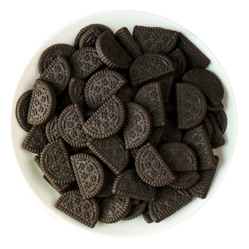 Мини Черный Полукруг Маленький Ao Торт Декоративные Украшения Печенье Шоколад Какао Half Ao Выпечки Вставка