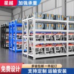 仓库货架多层置物架仓储地下室快递库房工厂超市储物中型重型铁架