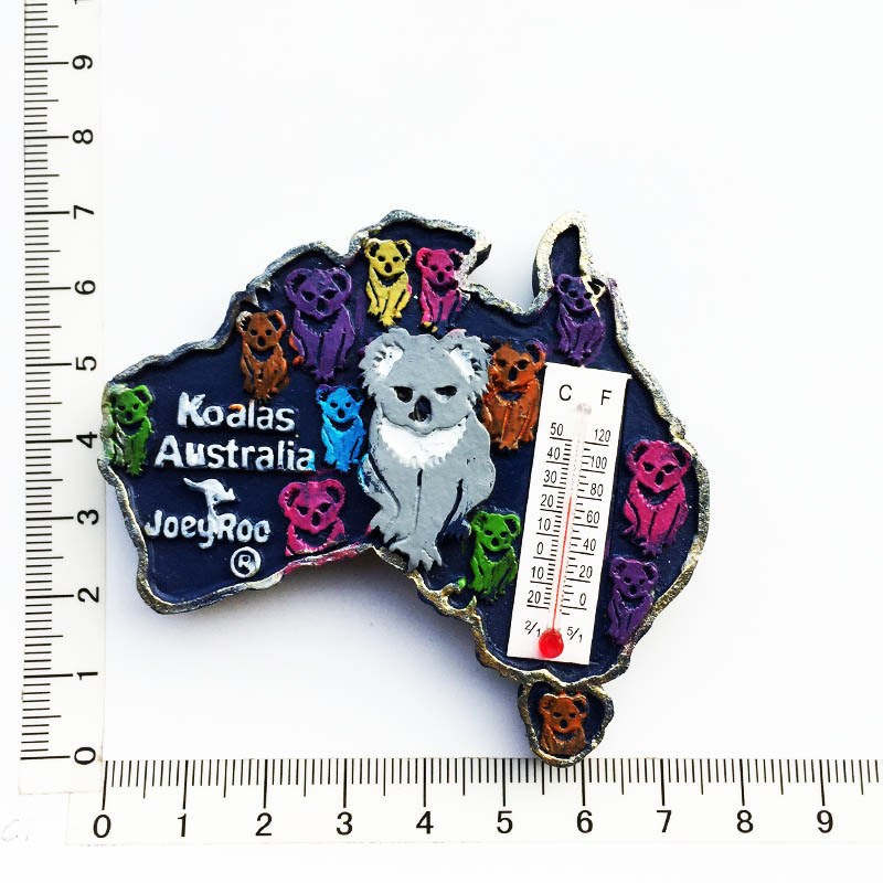 Mapa del termómetro Koala