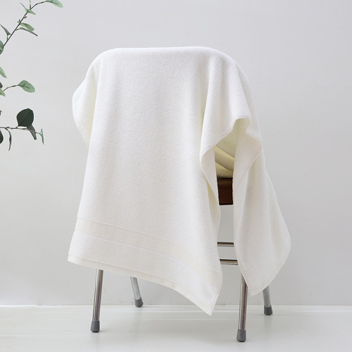 Cotton bath towel large adult thickened hotel absorbent bath towel plain foreign trade broken bath towel custom logo