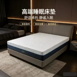 床垫、席梦思;乳胶弹簧床垫;折叠床垫