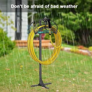 Cross-Border Garden Detachable Metal Water Pipe Hose Bracket Soft Three-Training Ground-Mounted Pipe Hanger Vertical and Durable