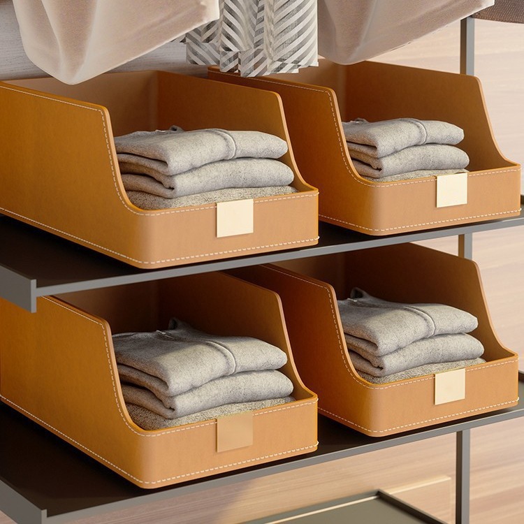 More than storage wardrobe clothes storage box household toys snacks sundries desktop finishing box storage basket compartment basket