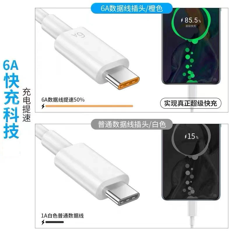 Charger (Huawei Honor) 66W and 120W super fast charging, head or head+6A cable sets, 1–2 m options