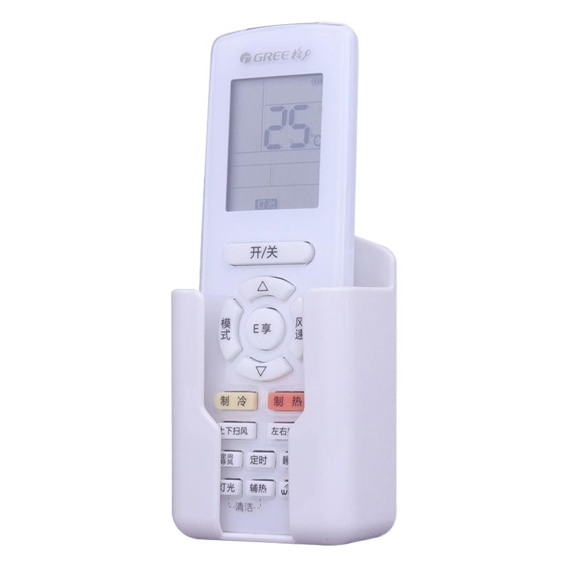 Aire acondicionado TV caja de almacenamiento de control remoto montado en la pared baño sin perforar caja de almacenamiento de cabecera titular de dormitorio montado en la pared