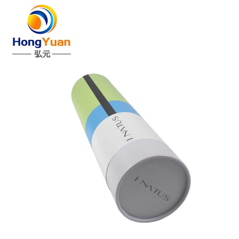 全新定 做牛皮纸圆形纸筒T恤 圆筒书画蜡烛精油工艺烫礼品包装盒