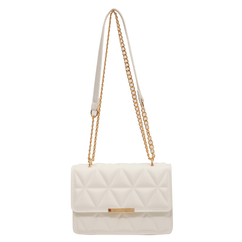 Bolso bordado de moda 2025, primavera, nuevo tipo de bolso de hombro casual, simple y elegante, bolso de mochila cuadrado.