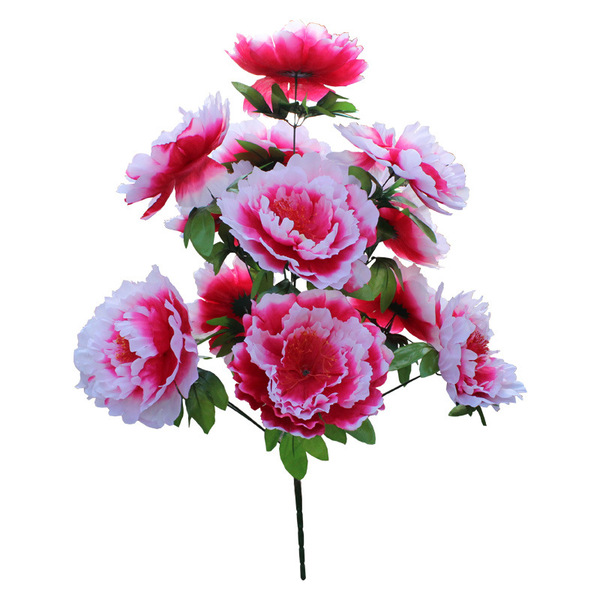 The grave sweeping with flowers and peony bouquets 80 cm large…