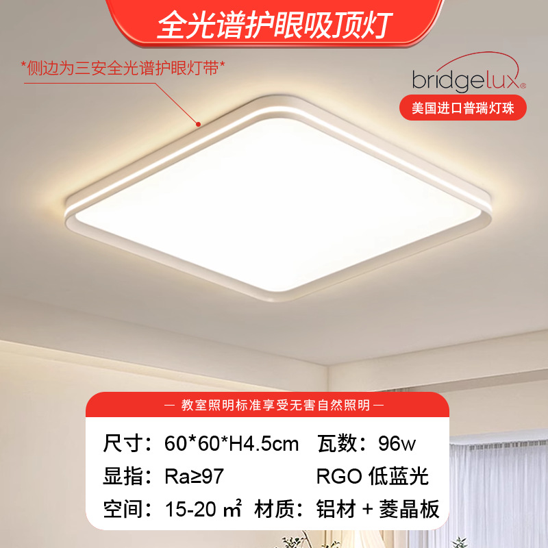 [puri full spectrum] 60 square-slim side light