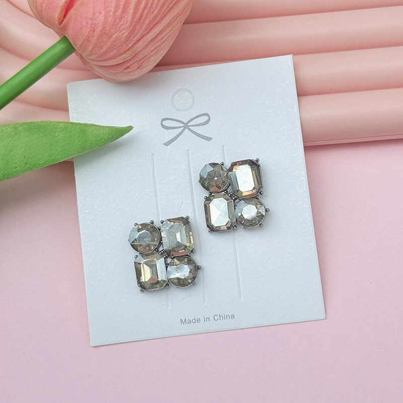Ретро серебряное полное Diamond серия DIY звезда земля отверстие туфли акриловые туфли цветок пряжка обуви крест сверху