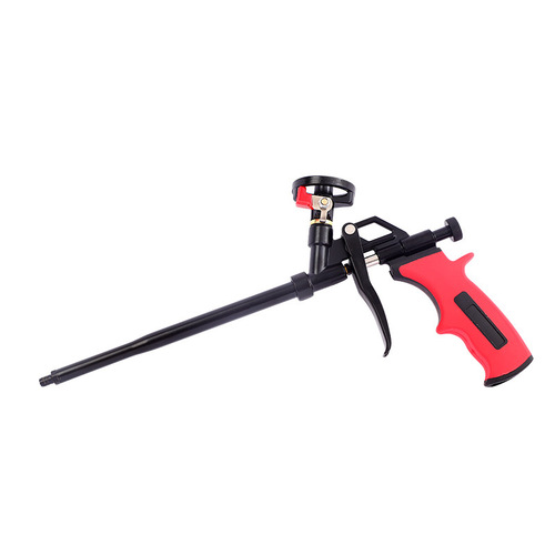 No-clean foaming gun with valve switch copper head polyurethane foam glue gun foaming agent caulking agent spray gun